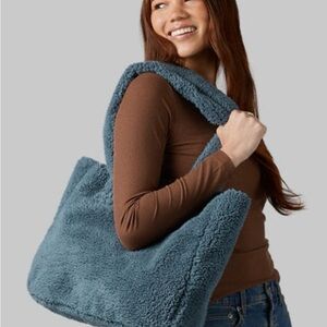Plush Teddy Shoulder Bag